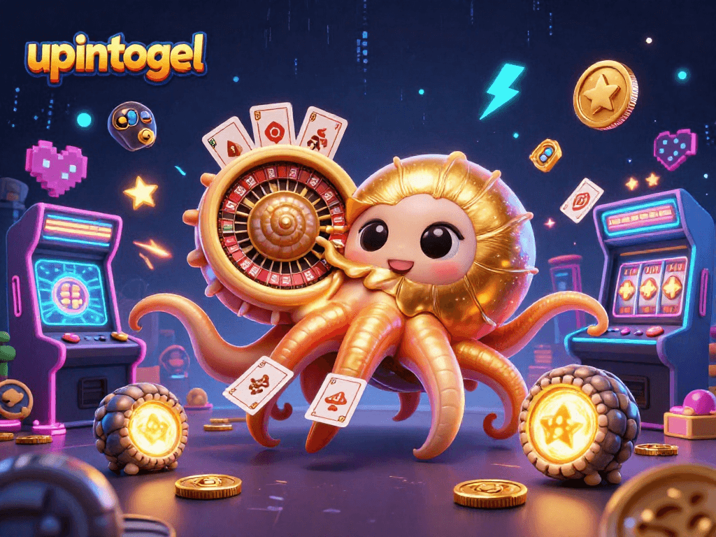 Raih kemenangan bersama upintogel dengan ilustrasi kasino 3D yang menarik.