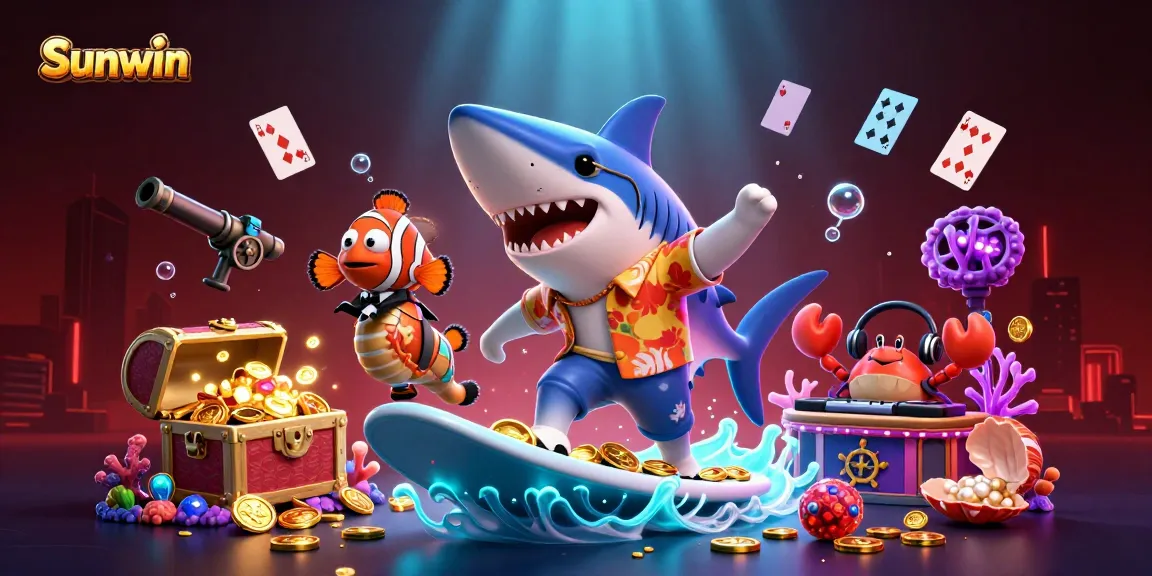 Engage with Sunwin, a vibrant underwater adventure featuring entertaining casino elements.