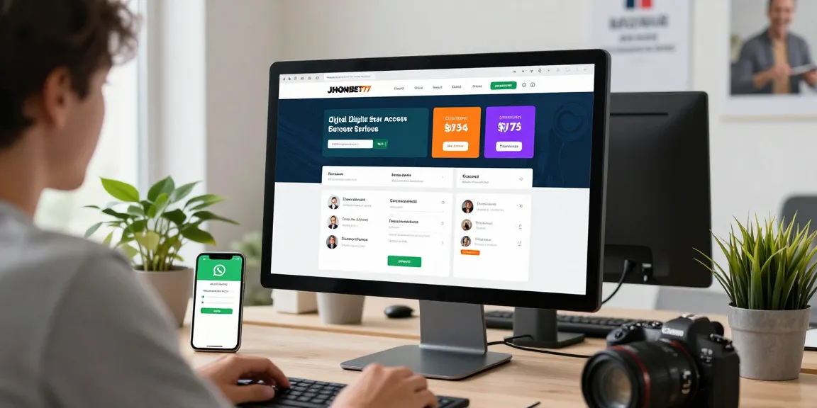 Halaman pusat akses pengguna di geneia.com untuk JHONBET77 dengan kanal login, pendaftaran dan bantuan pelanggan.