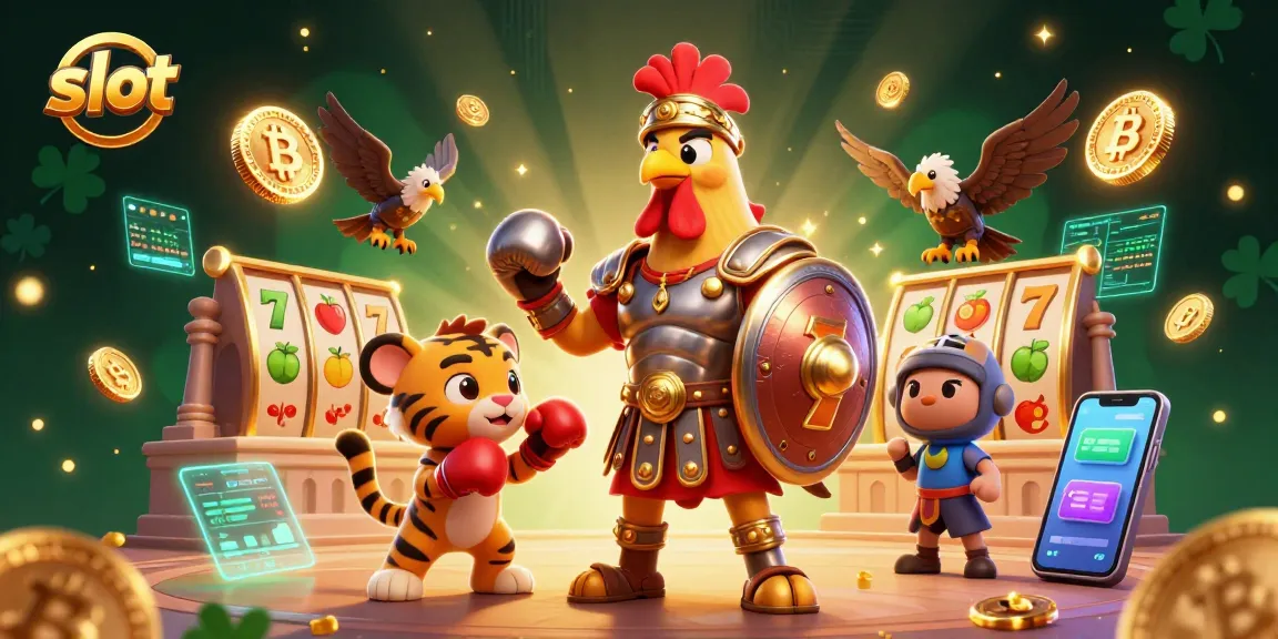 Menangkan slot dengan simbol keberuntungan dalam ilustrasi kasino yang menakjubkan.