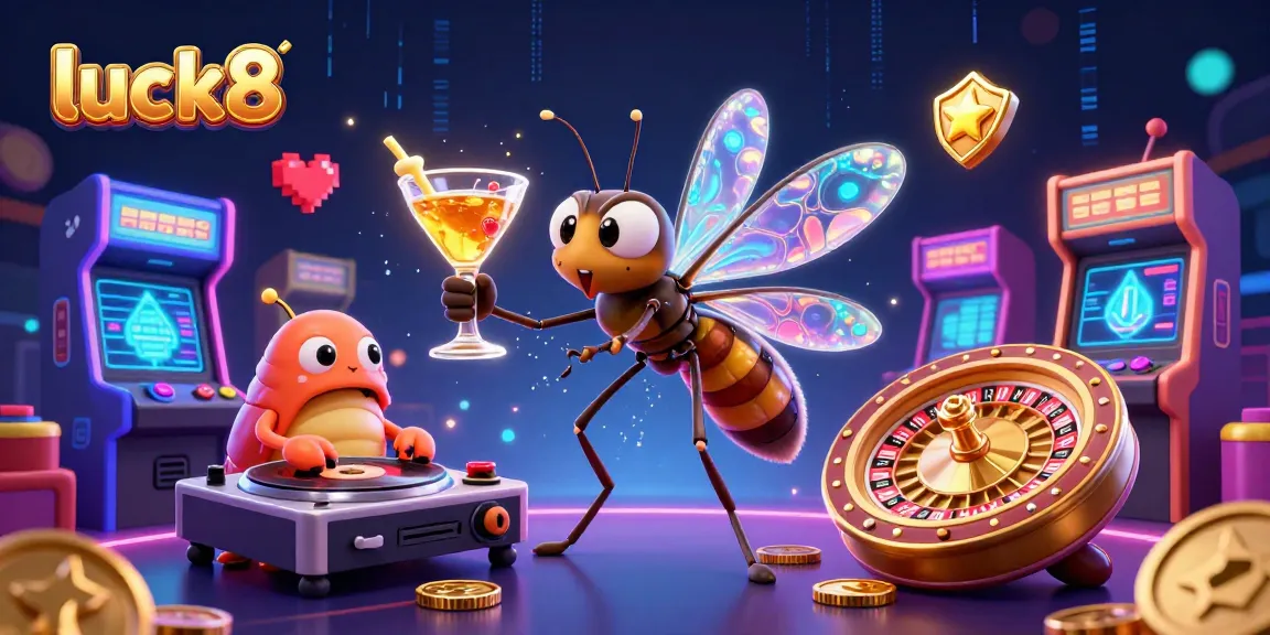 Experience the thrill of luck8 casino with vibrant characters and engaging gaming elements.