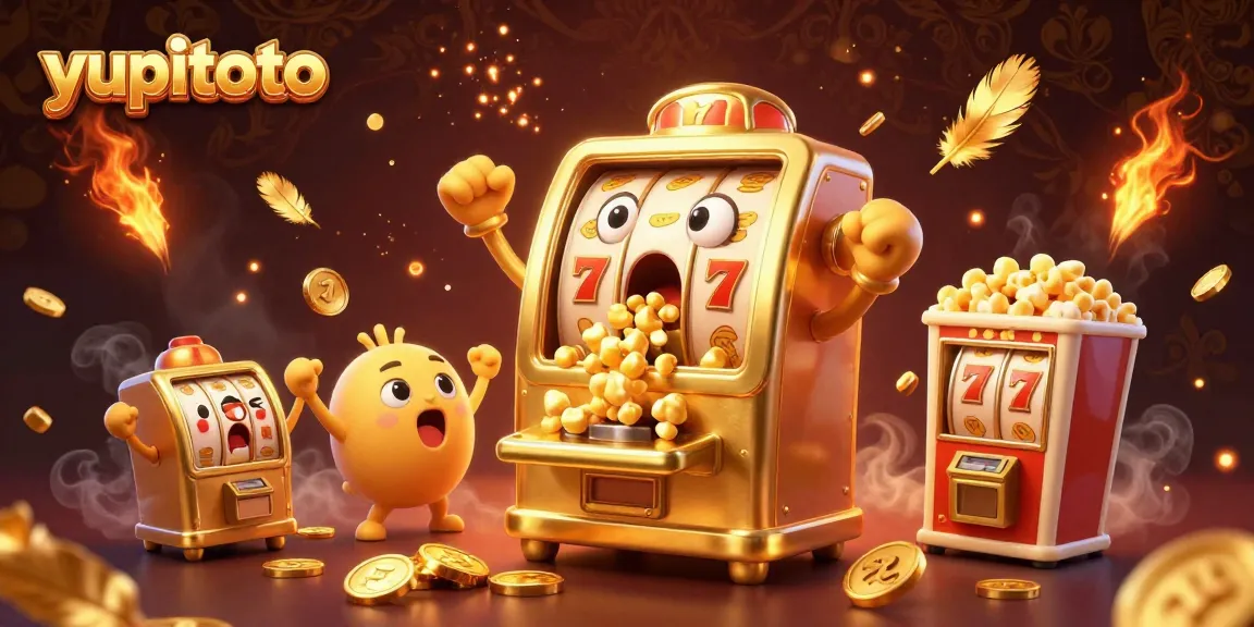 Menangkan jackpot di yupitoto dengan mesin slot emas yang ceria dan penuh koin.