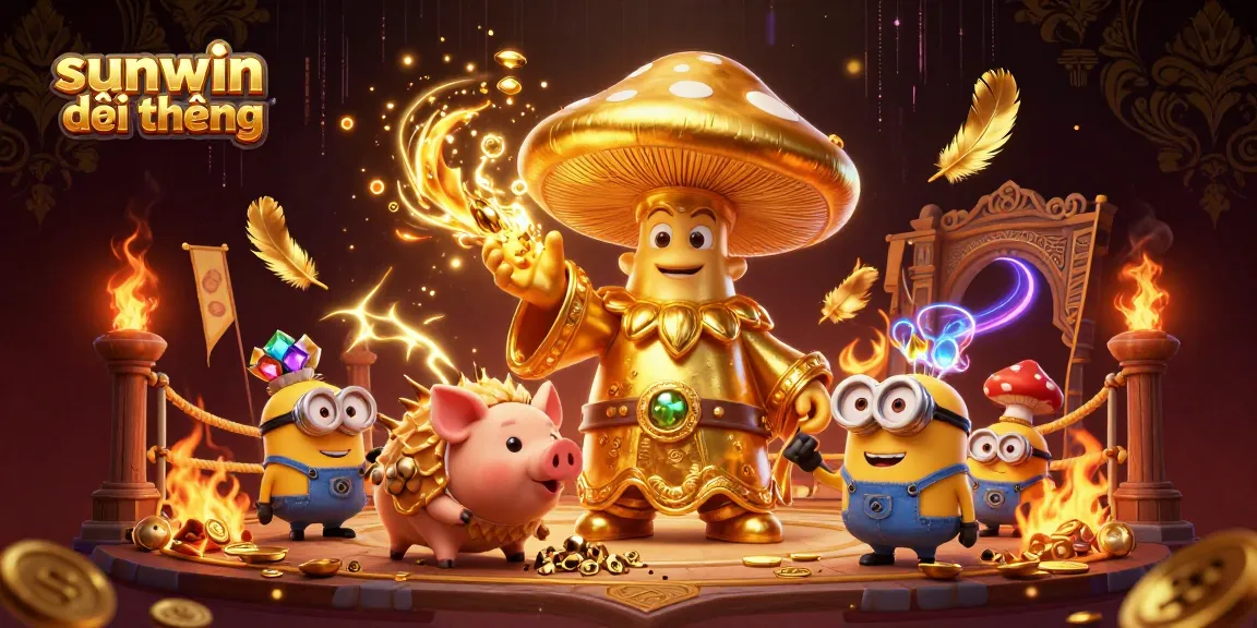 Experience the thrill of sunwin đổi thưởng with magical creatures in an enchanting casino setting.