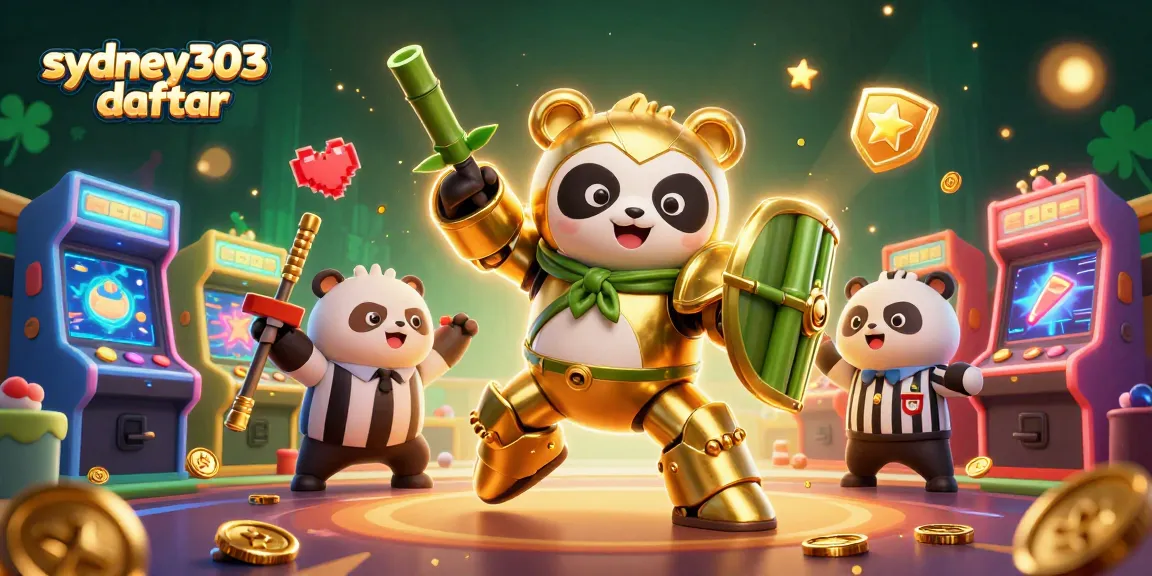 Menangkan permainan dengan sydney303 daftar, momen seru bertemu dengan panda emas dalam arena kasino.